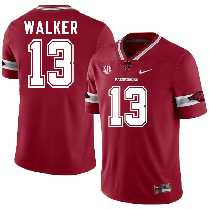 #13 Kani Walker Arkansas Jersey,Arkansas Razorbacks College Football Jerseys Stitched-Alternate  #13 Kani Walker Arkansas Jersey,Arkansas Razorbacks College Football Jerseys Stitched-Alternate